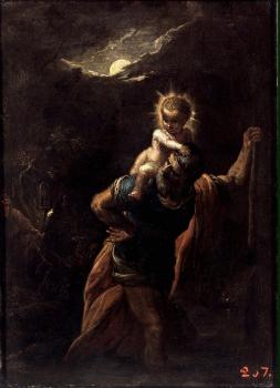 亞儅 埃爾斯海默 Saint Christopher 亞儅 埃爾斯海默 Saint Christopher